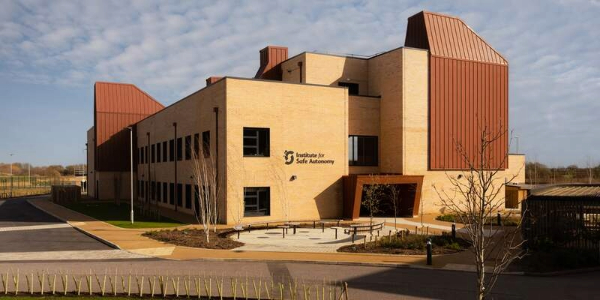 The exterior of the Institute for Safe Autonomy